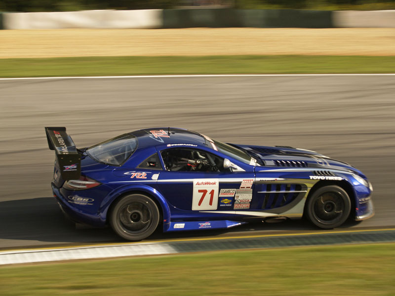 McLaren Mercedes SLR 722 GT race car Spencer Pumpelly