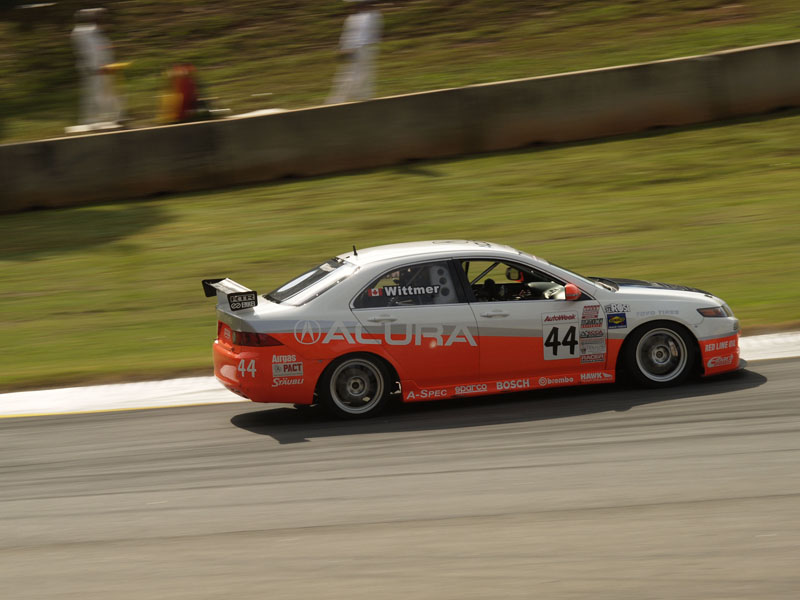 Kuno Wittmer Acura TSX race car