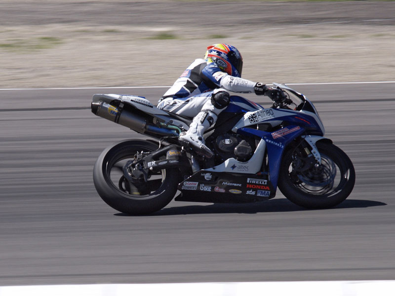 Mark Aitchison Honda World Supersport