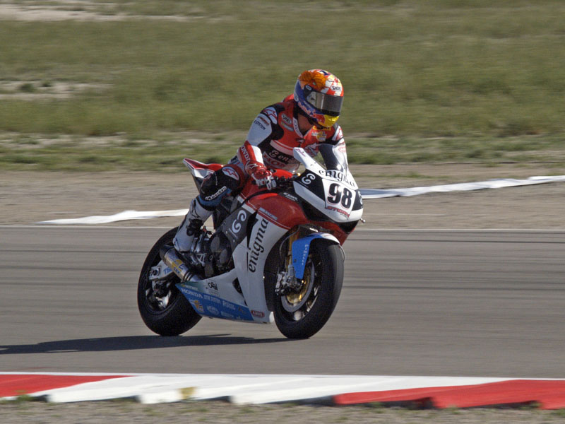 Jake Zemke Honda World Superbike