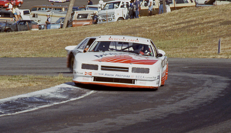 Greg Pickett Willy T. Ribbs Mercury Capri race car