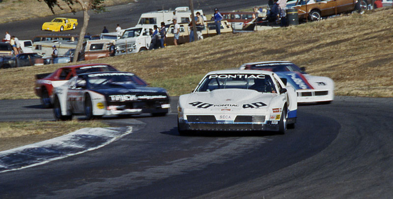 Jim Derhaag Trans-Am Firebird race car