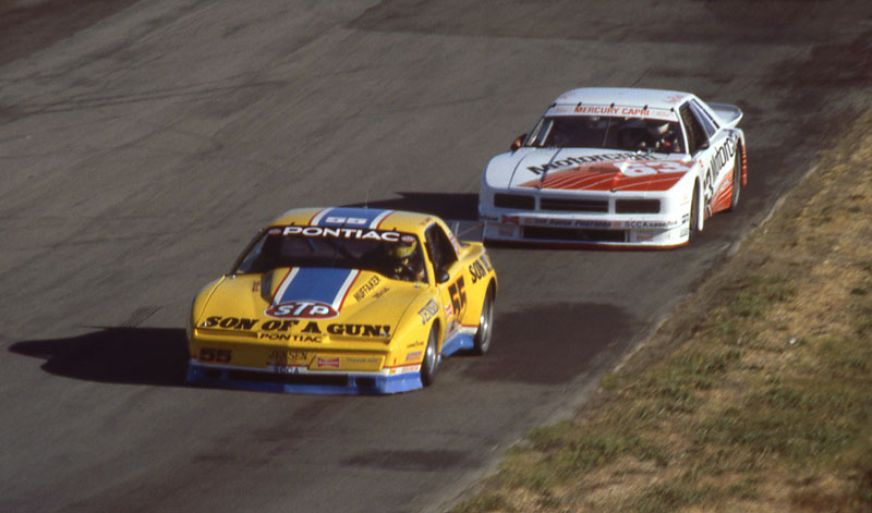 Bob Lobenberg Greg Pickett SCCA Trans-Am auto race