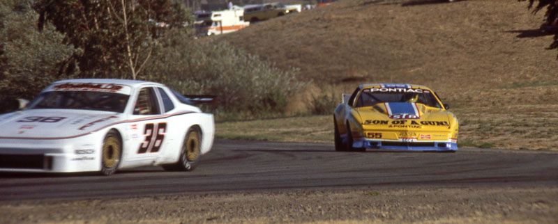 Paul Miller Bob Lobenberg SCCA Trans-Am auto race