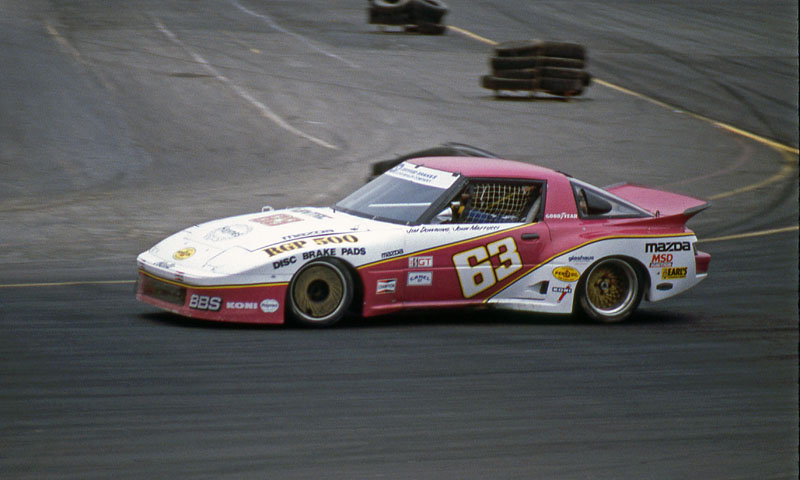 Jim Downing Mazda RX-7 race car