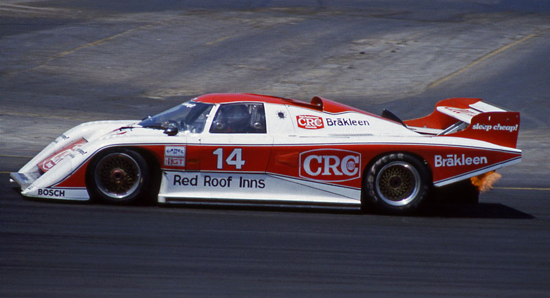 Al Holbert Jim Trueman March 83G Porsche race car