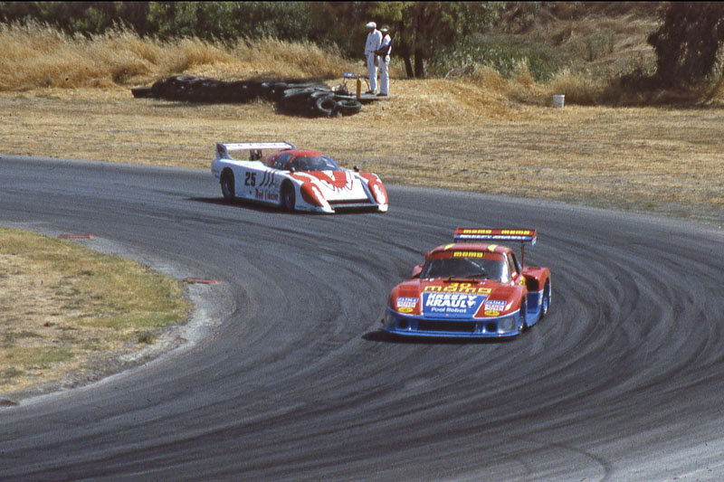 Gianpiero Moretti Sarel van der Merwe Porsche 935 Moby Dick race car