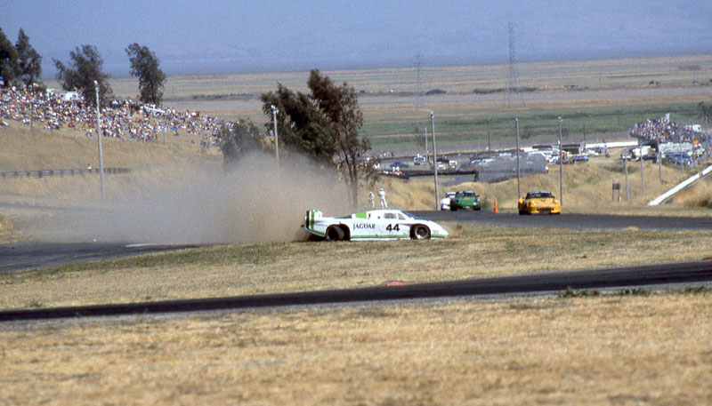 Bob Tullius Bill Adam Jaguar XJR-5 race car